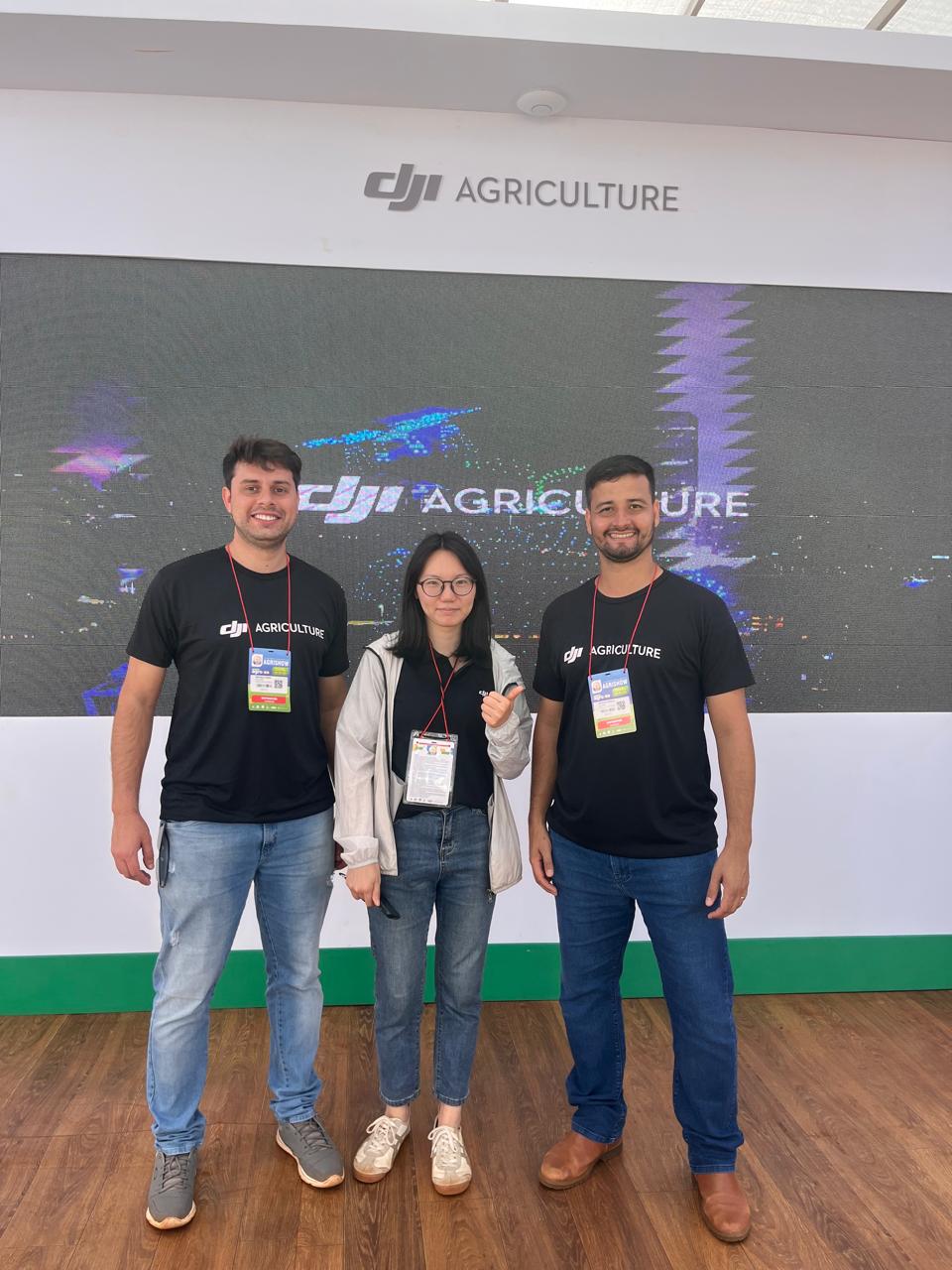 Equipe Kavita Drones no painel DJI Agriculture